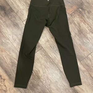 Lululemon Wunder Under HR Crop 22" Sculp Full On Luxtreme size 4